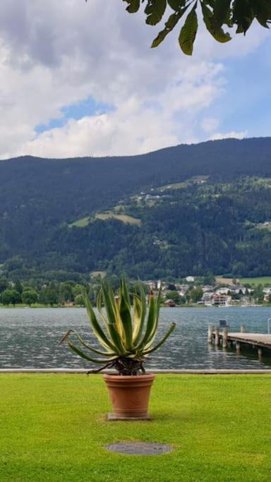 Seewohnung Mit Direktem Seezugang-Skiliftnaehe Villach Dış mekan fotoğraf